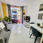 New 2 Bedrooms Gold Flat At Canteras With Balcony And Free Parking 아파트