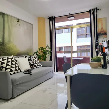 New 2 Bedrooms Gold Flat At Canteras With Balcony And Free Parking * Las Palmas de Gran Canárias