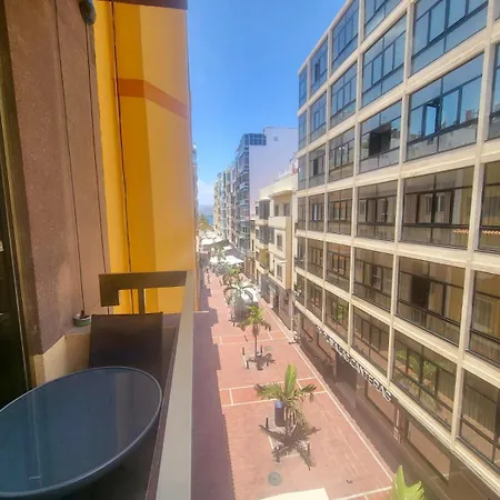 Apartment New 2 Bedrooms Gold Flat At Canteras With Balcony And Free Parking
