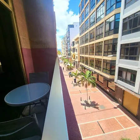 New 2 Bedrooms Gold Flat At Canteras With Balcony And Free Parking 라스팔마스